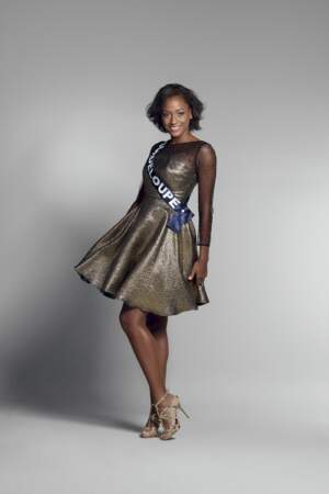 Voici Morgane Thérésine, 21 ans, qui a été sacrée Miss Guadeloupe.