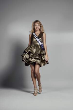 Voici la photo officielle de Maurane Bouazza, Miss Bretagne.