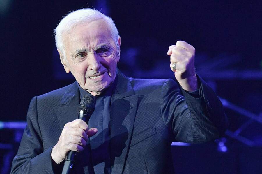 Charles Aznavour en concert à Pragues le 16 mars 2018
