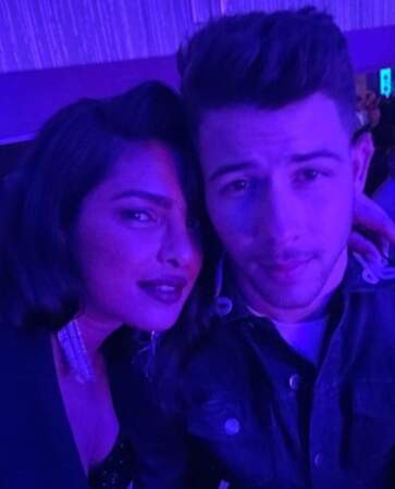 Selfie en amoureux à Las Vegas pour Priyanka Chopra et Nick Jonas.