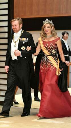 Le roi Willem-Alexander et la reine Maxima des Pays-Bas