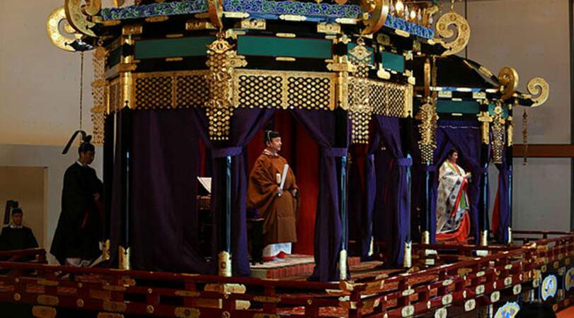 L'intronisation de l'empereur du Japon Naruhito s'est déroulée mardi 22 octobre