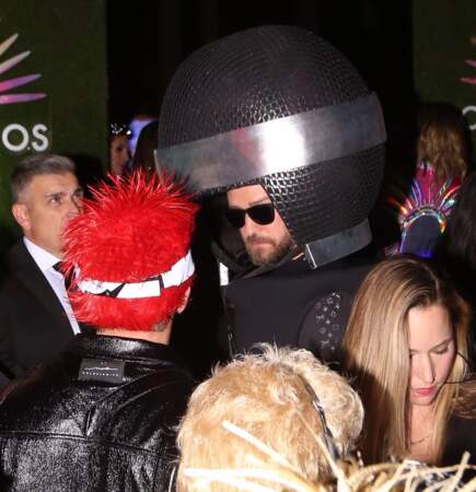 ... et Justin Timberlake lui-même déguisé en micro ! 