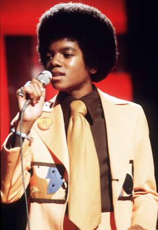 Michael Jackson en 1974, âgé de seize ans 
