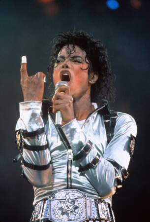 Michael en 1988, lors du Bad World Tour 