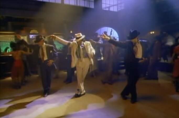 Michael dans le clip de "Smooth Criminal", en 1988