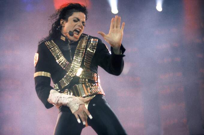 Michael en noir et or en 1993 