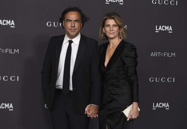 Le réalisateur Alejandro Gonzalez Inarritu et sa femme Maria Eladia Hagerman