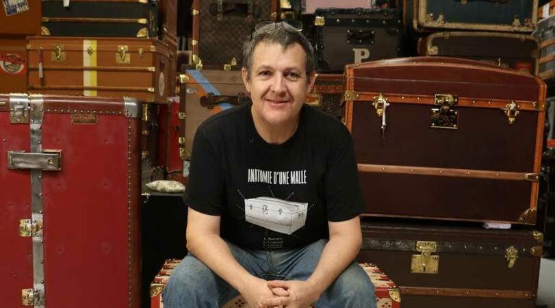 Jean-Philippe aime tellement son métier de malletier qu'il a créé un musée de la bagagerie !