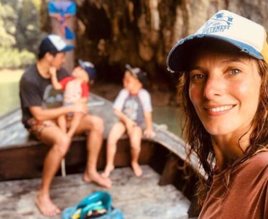 Elodie Varlet et sa tribu ont fait un tour en Thaïlande. 