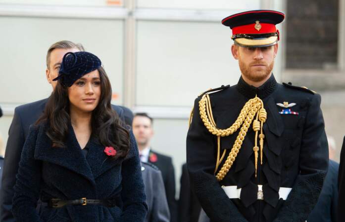 Le Prince Harry et Meghan Markle ce samedi 9 novembre. 