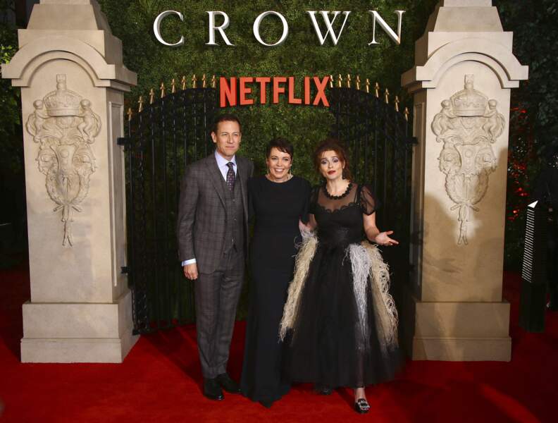 Netflix a déployé son tapis rouge aux acteurs de la saison 3 de The Crown 