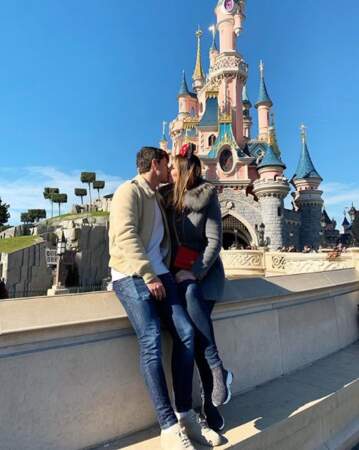 Le couple à Disneyland Paris