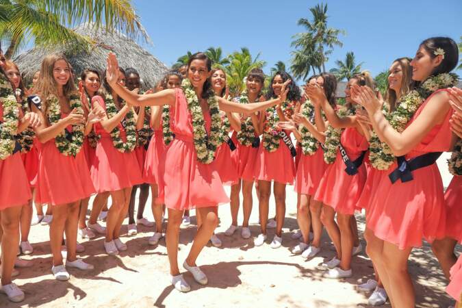 Les 30 candidates à Miss France 2020 se sont retrouvées à Tahiti