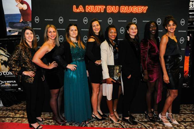 Les joueuses de l'équipe de France féminine sont magnifiques sur le tapis rouge !