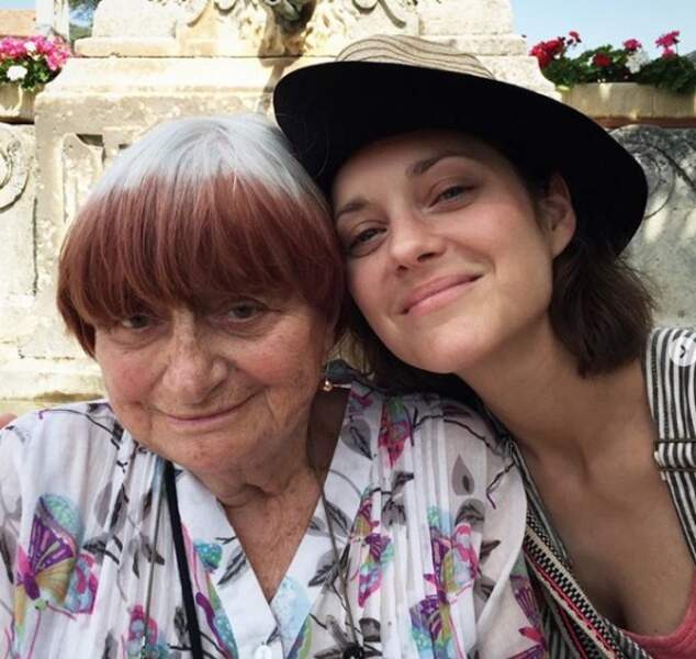 Un selfie souvenir avec la grande Agnès Varda, disparue depuis