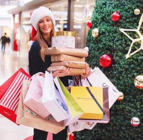 Ambiance shopping pour Camille Cerf
