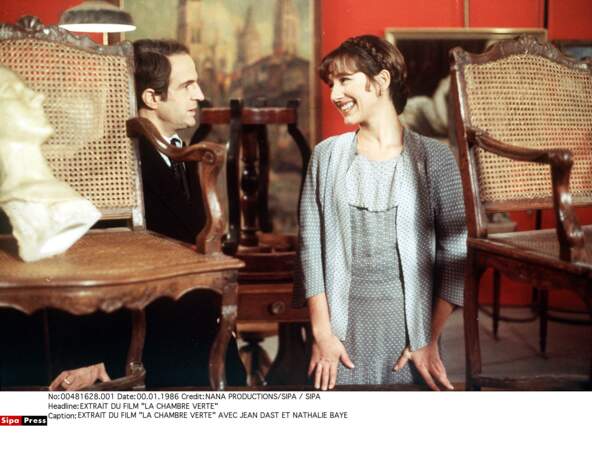 Avec Francois Truffaut dans La chambre verte (1978)