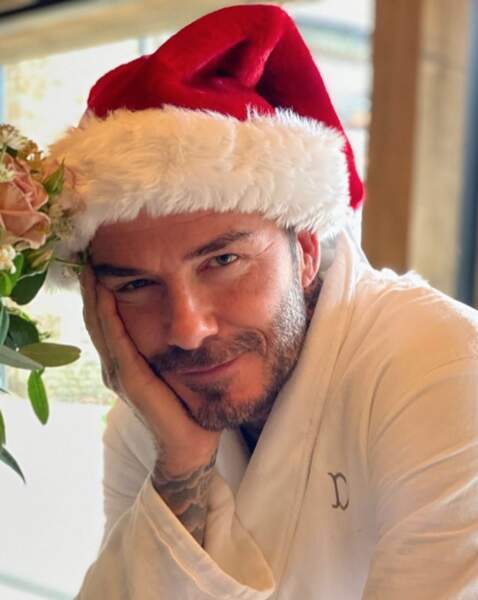 David Beckham, plus séduisant que jamais en mode Père Noël