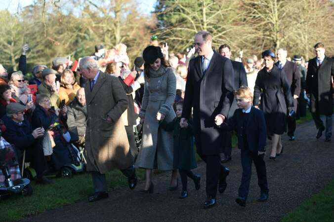 La traditionnelle messe de Noël de la famille royale d'Angleterre avait lieu ce 25 décembre à Sandringham…