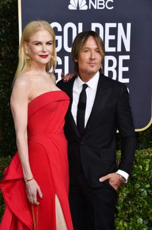 Nicole Kidman et son époux Keith Urban 