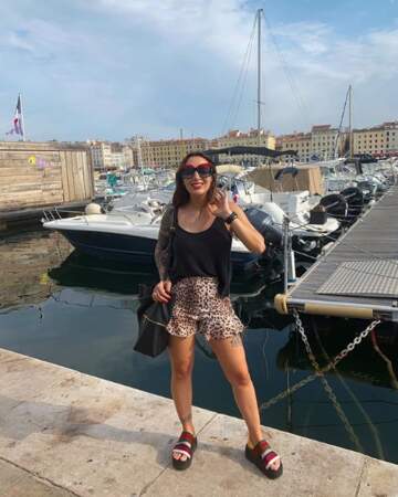Noelia Pons s'est visiblement bien acclimatée à Marseille