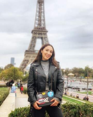 La belle Argentine apprécie aussi venir à Paris et visiter ses monuments