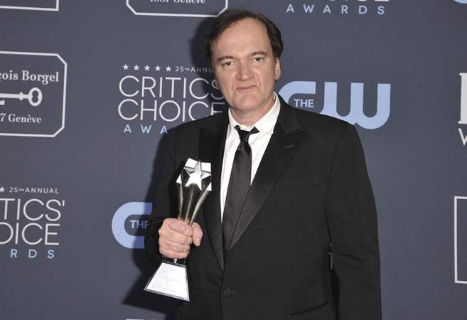 Quentin Tarantino est reparti avec plusieurs trophées grâce à son film Once upon a time in Hollywood