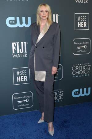 Gwendoline Christie, l'ancienne interprète de Brienne dans Game of Thrones, portait un costume taillé (presque) sur mesure !