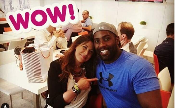 Coucou Teddy Riner !
