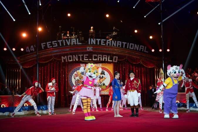 Le lancement du 44e Festival du cirque de Monte-Carlo jeudi 16 janvier 2020