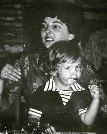 Quand Laurent Kérusoré posait avec sa maman