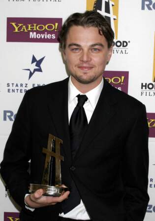 A 30 ans, Leonardo remporte le Hollywood Film Award de l'acteur de l'année 2004
