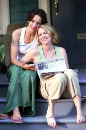 Laurel Holloman (à droite sur la photo) a joué Tina Kennard dans The L Word