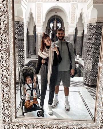 Jesta Hillman et sa famille à Marrakech. 
