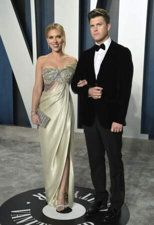 Scarlett Johansson et Colin Jost