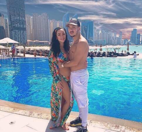 Les deux amoureux semblent très heureux à Dubaï