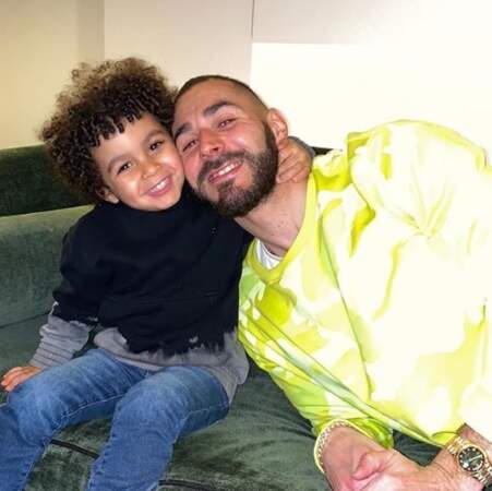 Voici Ibrahim, le fils de Karim Benzema. 