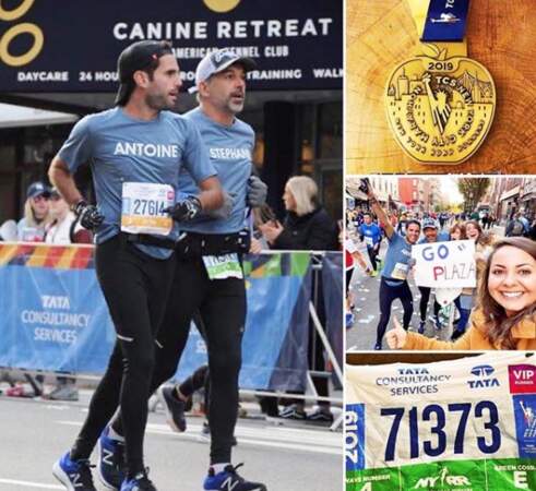En novembre 2019, il a couru le célèbre marathon de New-York...