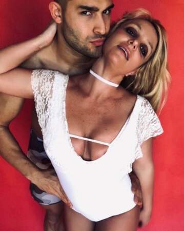 C'était chaud entre Britney Spears et son chéri Sam Asghari. 