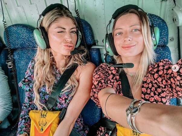 Leslie Dasc et Elsa Dasc ont fait un vol en hélicoptère au dessus de Dubaï