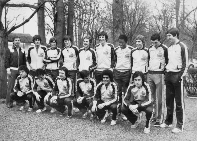 La sélection de Michel Hidalgo se prépare au Mondial 82. Ici contre l'Italie en février 1982.