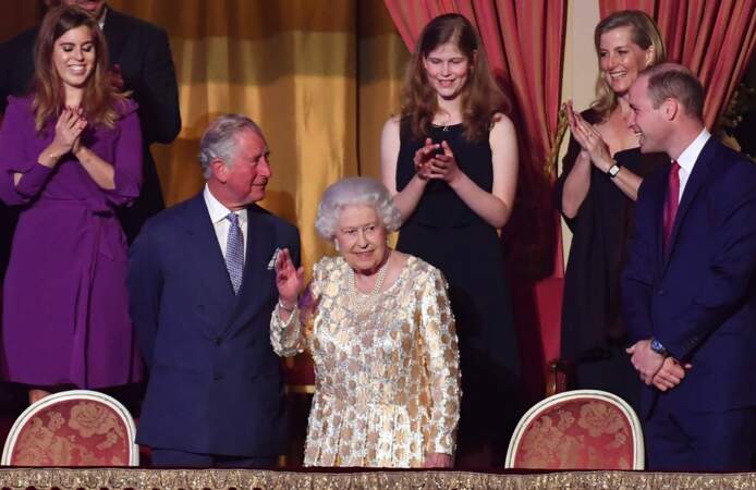 Concert royal donné en l'honneur de l'anniversaire de la reine Elizabeth II, le 21 Avril 2018