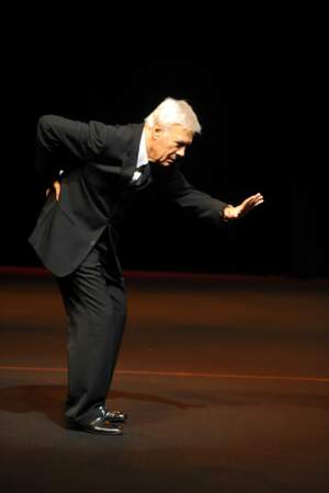 2011, Guy Bedos dans son spectacle" Rideau" au Théâtre du Rond-Point
