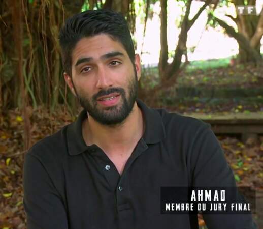 Ahmad dans la villa du jury final 