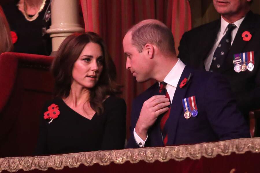 Kate Middleton, son épouse, qui sait l'apaiesr et l'épauler dans sa tâche