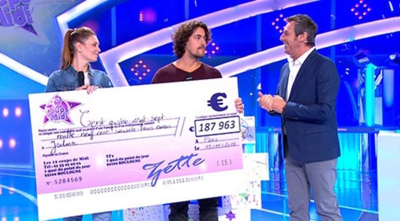 Julien le Boulanger (45 participations en 2018, 187 963 € de cadeaux et de gains)
