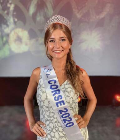 C'est Noémie Leca qui a été élue Miss Corse 2020