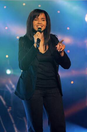 Chimène Badi en mai 2003. Elle vient d'être révélée par l'émission Popstars.