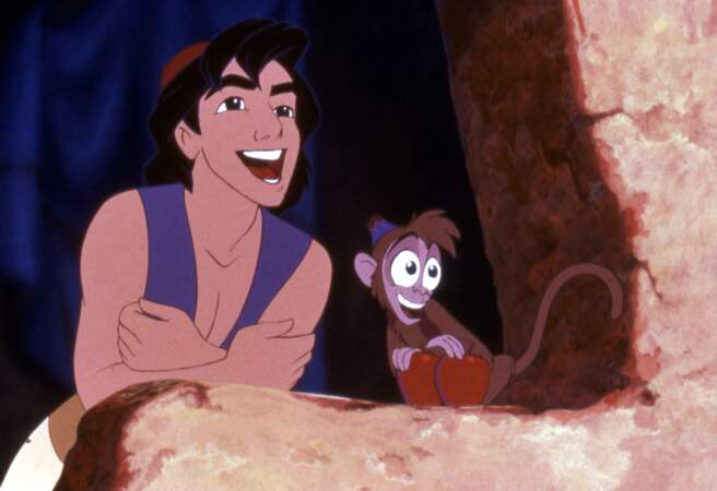 Pour dessiner Aladdin, les animateurs se sont inspirés de plusieurs modèles...